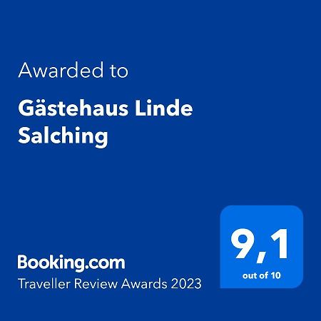 Gaestehaus Linde Salching Dış mekan fotoğraf